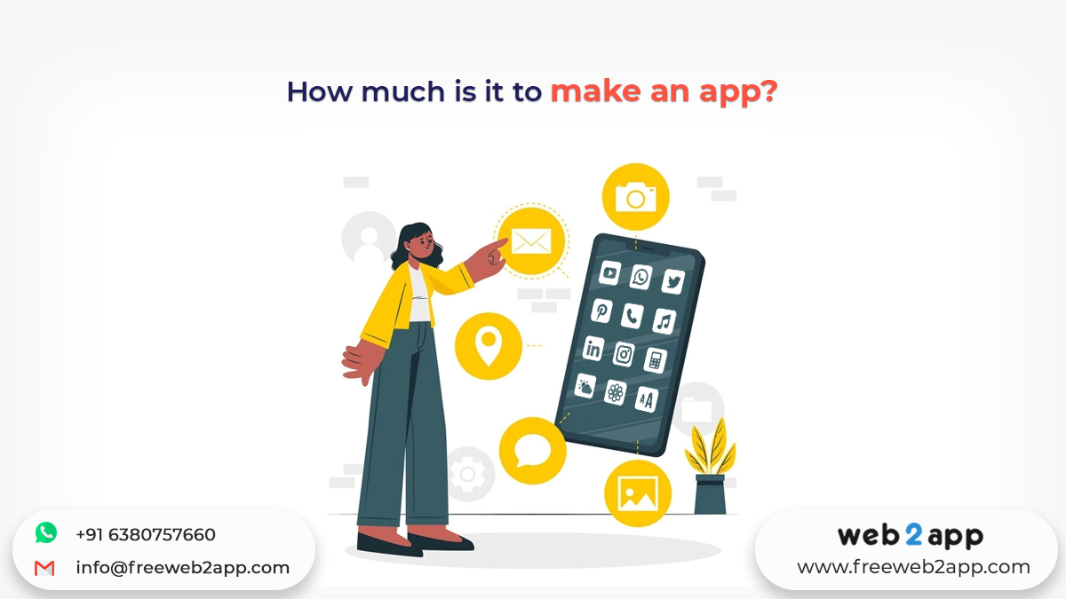 How Much is it to Make An App - Freeweb2app
