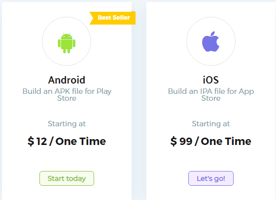 how much is it to make app