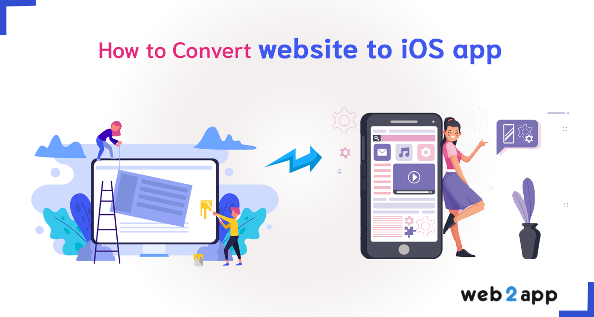 how to convert website to ios app-freeweb2app