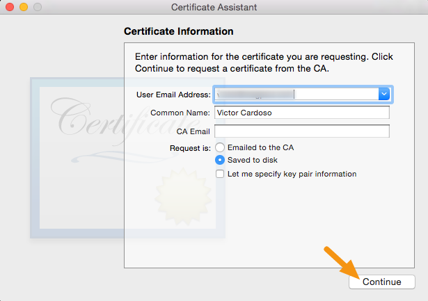 certificate information-freeweb2app - create ios distribution certificate