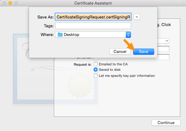 certificate signing request-freeweb2app - create ios distribution certificate