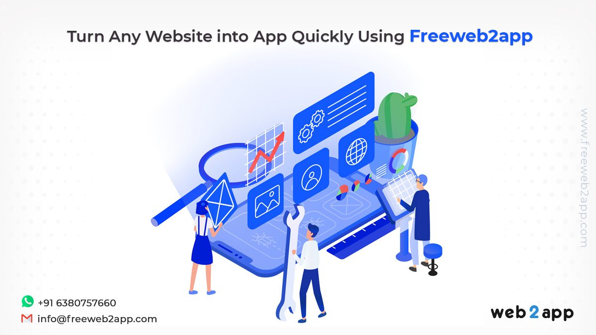 Turn Any Website into App Quickly Using Freeweb2app