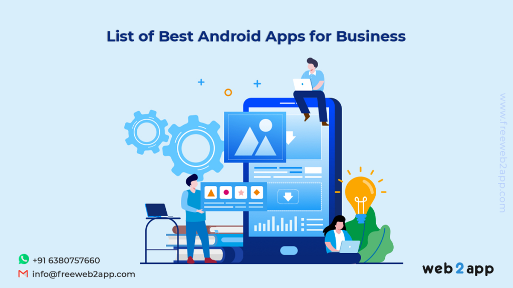 List Of Best Android Apps For Business-freeweb2app