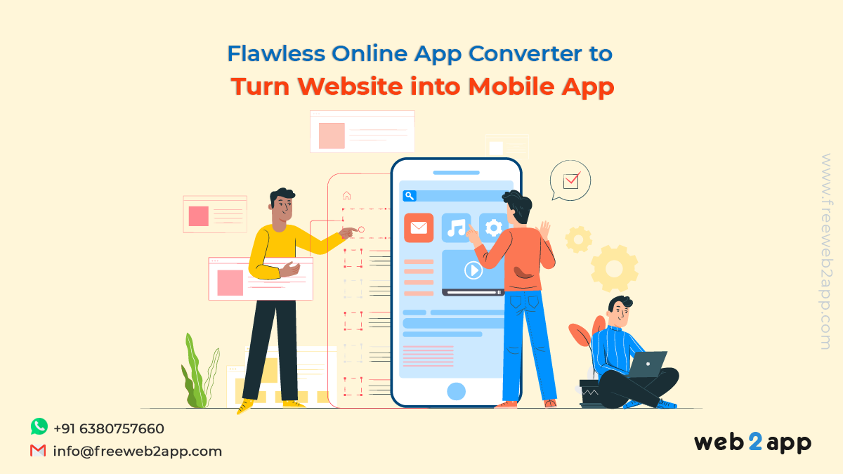 Flawless Online App Converter to Turn Website into Mobile App-freeweb2app