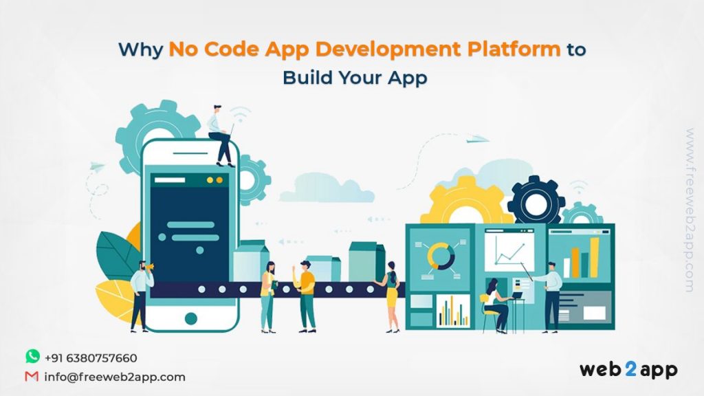 Why No Code App Development Platform to Build Your App-freeweb2app