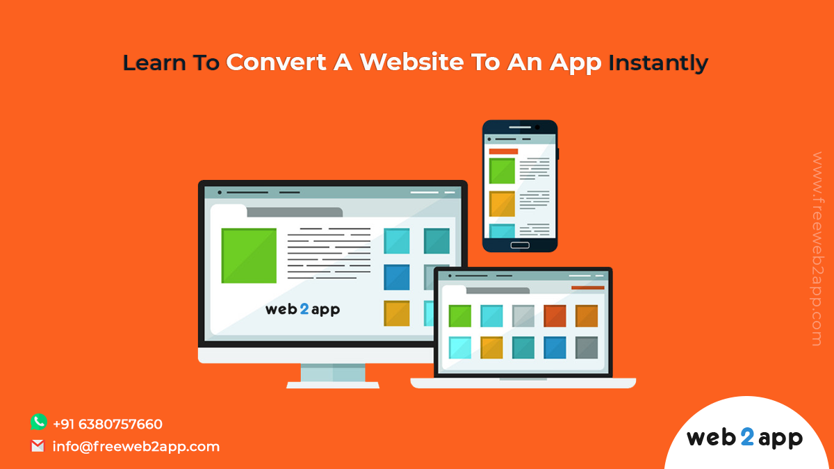 Learn to Convert Website to An App Instantly - Freeweb2app
