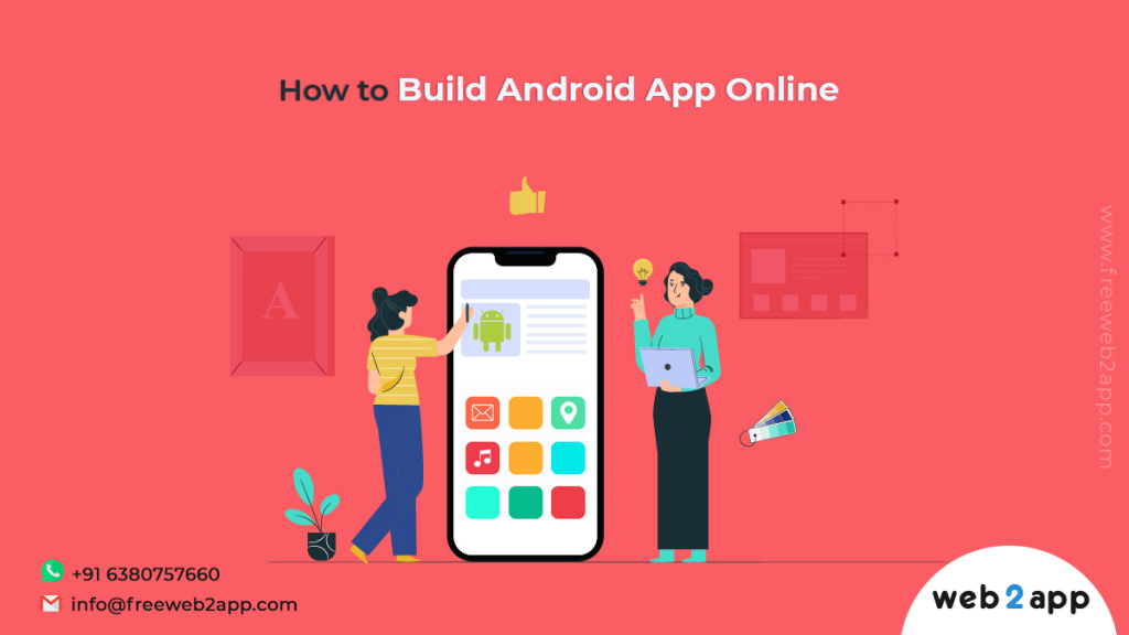 How to Build Android App Online - Freeweb2app