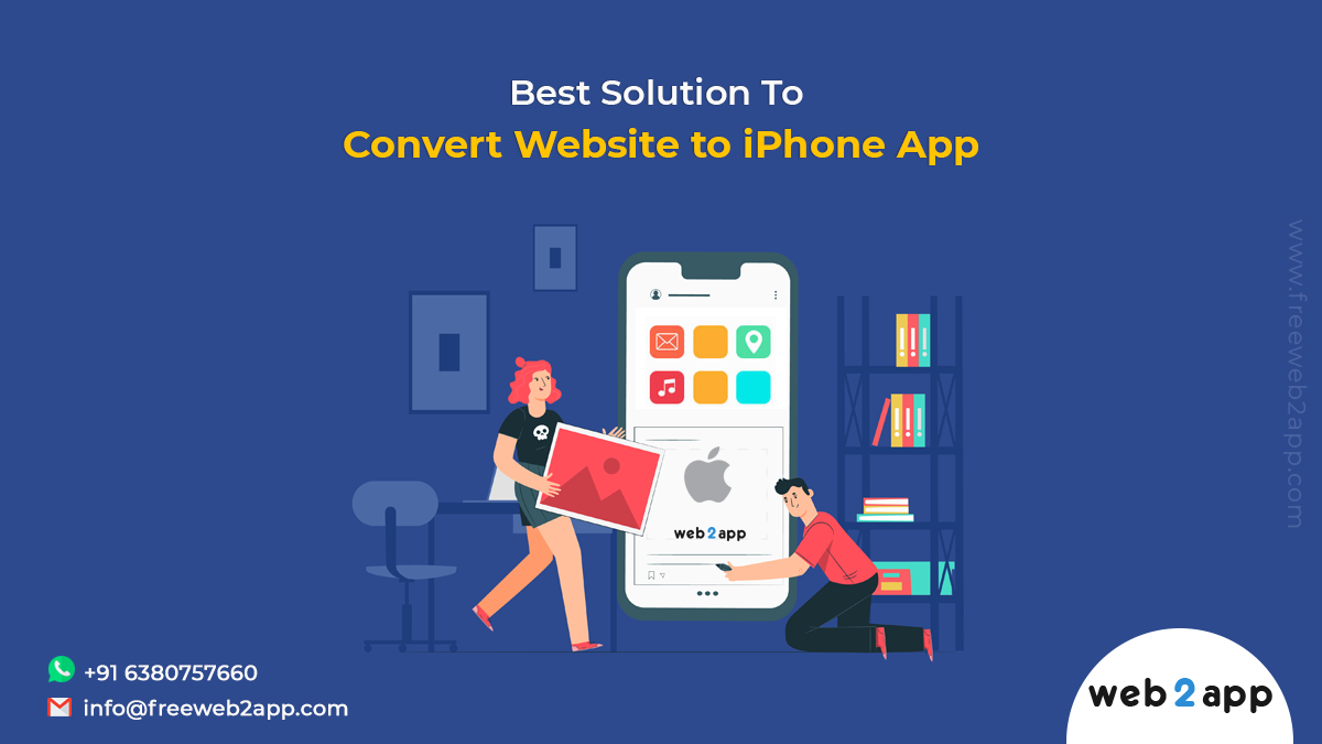 Best Solution To Convert Website to iPhone App - Freeweb2app