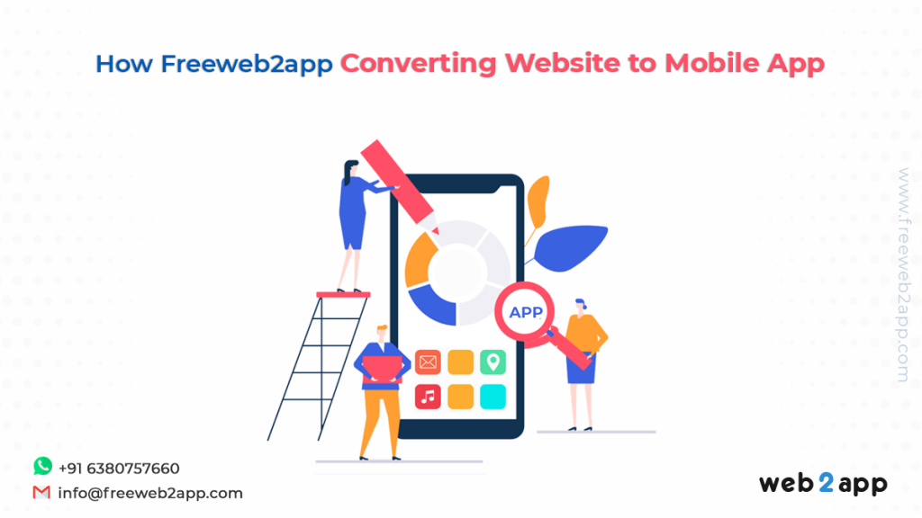 How Freeweb2app Converting Website to Mobile App - freeweb2app