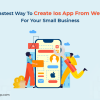 The Fastest Way to Create iOS App from Website for Your Small Business - Freeweb2app