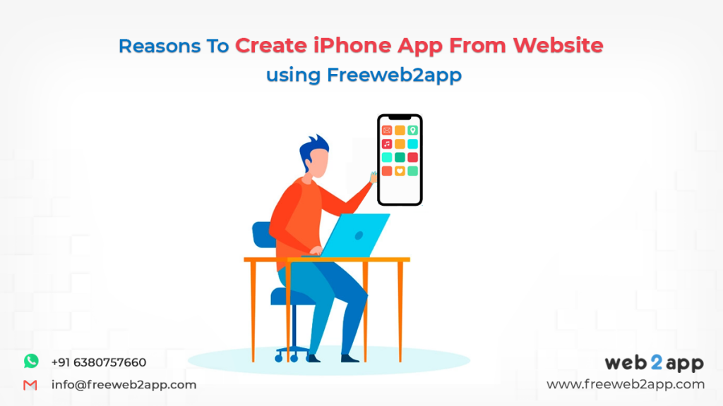 Reasons to Create iPhone App from Website using Freeweb2app