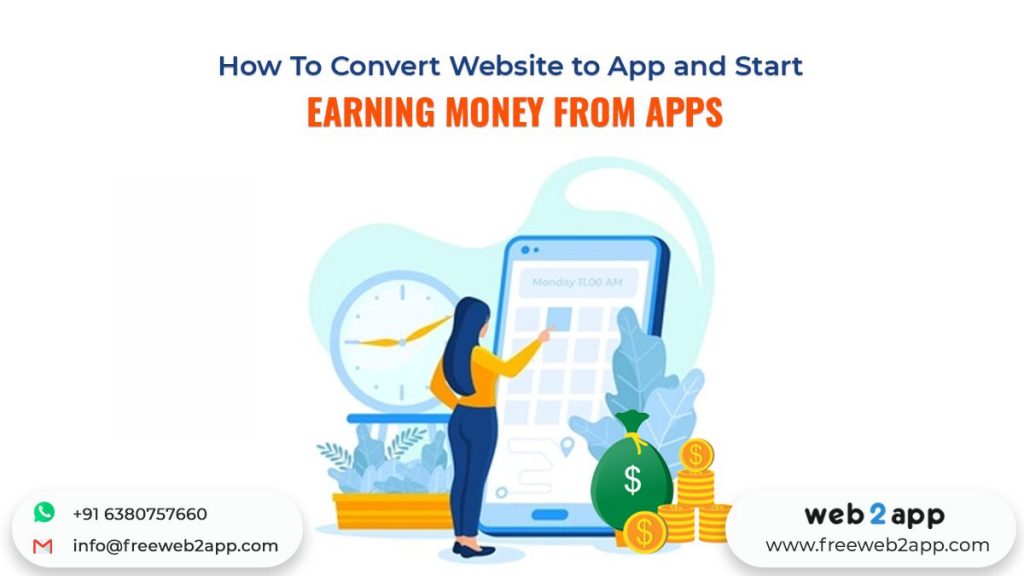 How To Convert Website to App and Start Earning Money From Apps - Freeweb2app