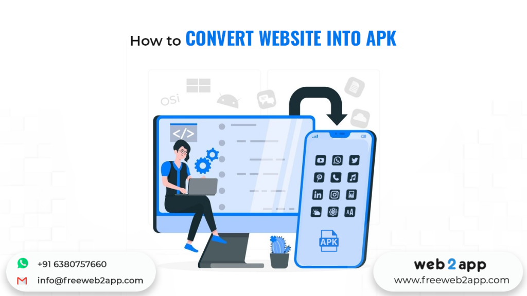 How to Convert Website Into Apk - Freeweb2app