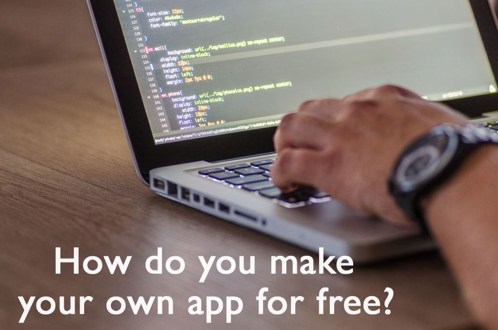 make my own app free