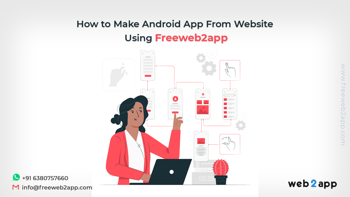 How to Make Android App From Website using Freeweb2app