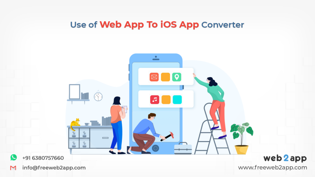 Use of Web App To iOS App Converter - Freeweb2app